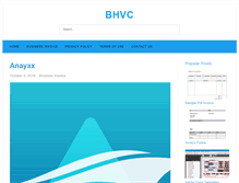 Tablet Screenshot of bhvc.org